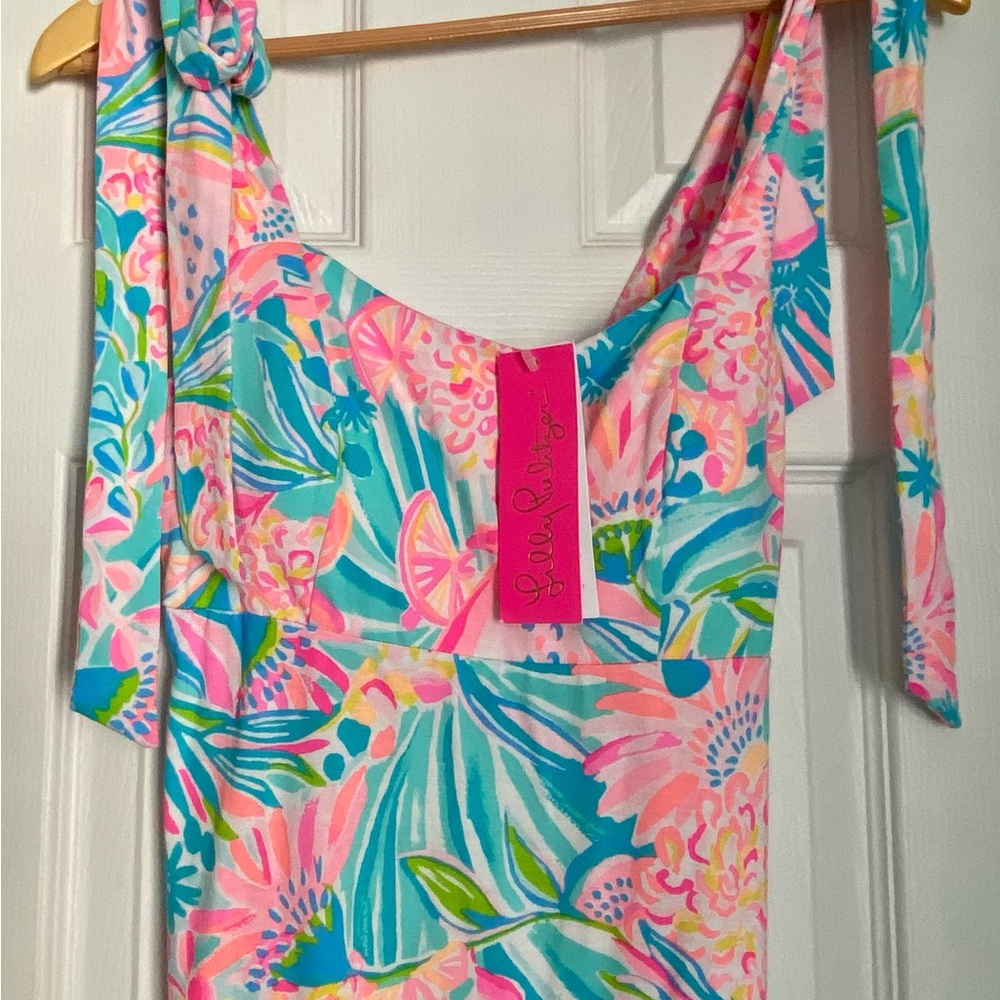 Lilly Pulitzer Maleka Maxi Dress - Tropical Punch Multi XS-NWT - Picture 2 of 9